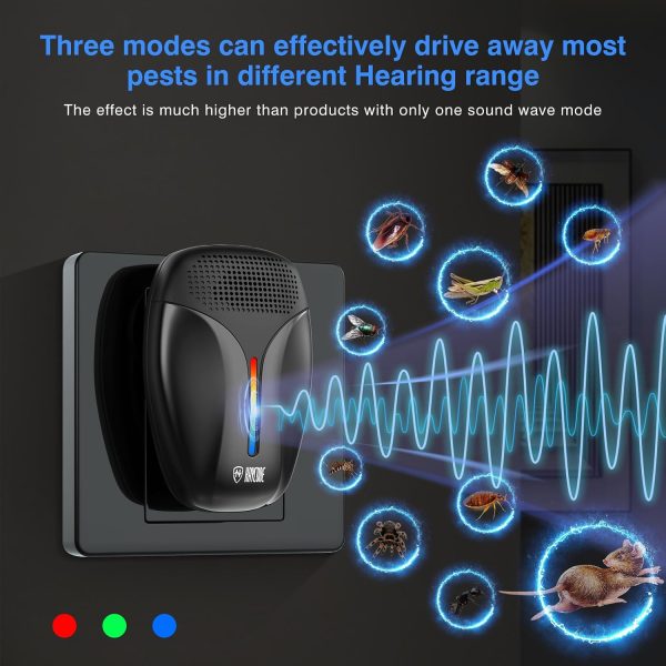 HAYCONE Ultrasonic Indoor Pest Repeller — 6 Pack
